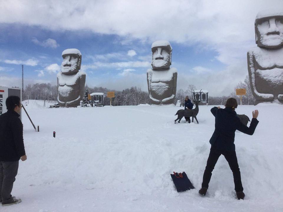 hokkaido moai statues