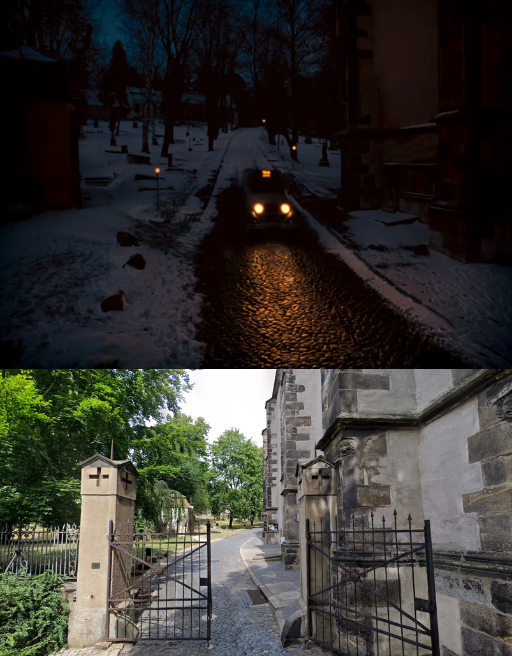 Another taxi scene was taken at Nikolaikirche.